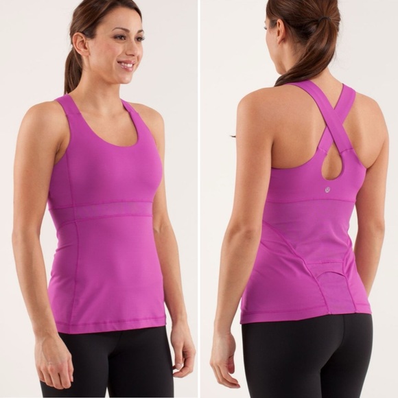 Lululemon Swift Tank Top Peach Pink Size 10 - Picture 2 of 15